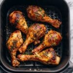 Crispy-Skin Chicken Legs Air-Fryer Recipe