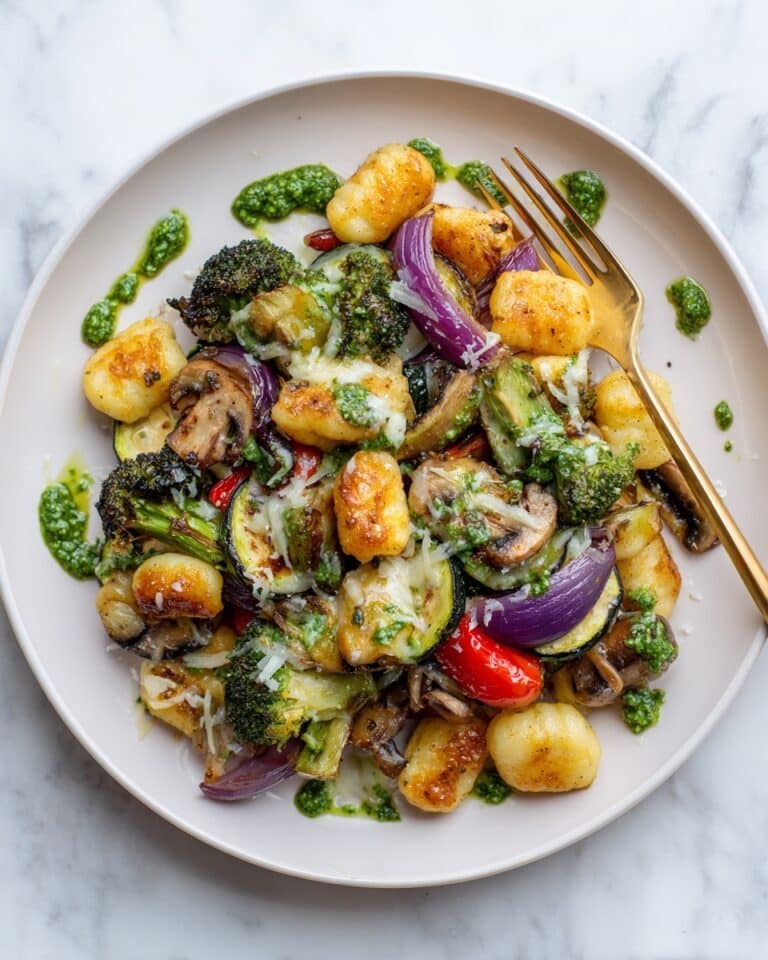 Easy Sheet Pan Gnocchi with Roasted Vegetables Recipe