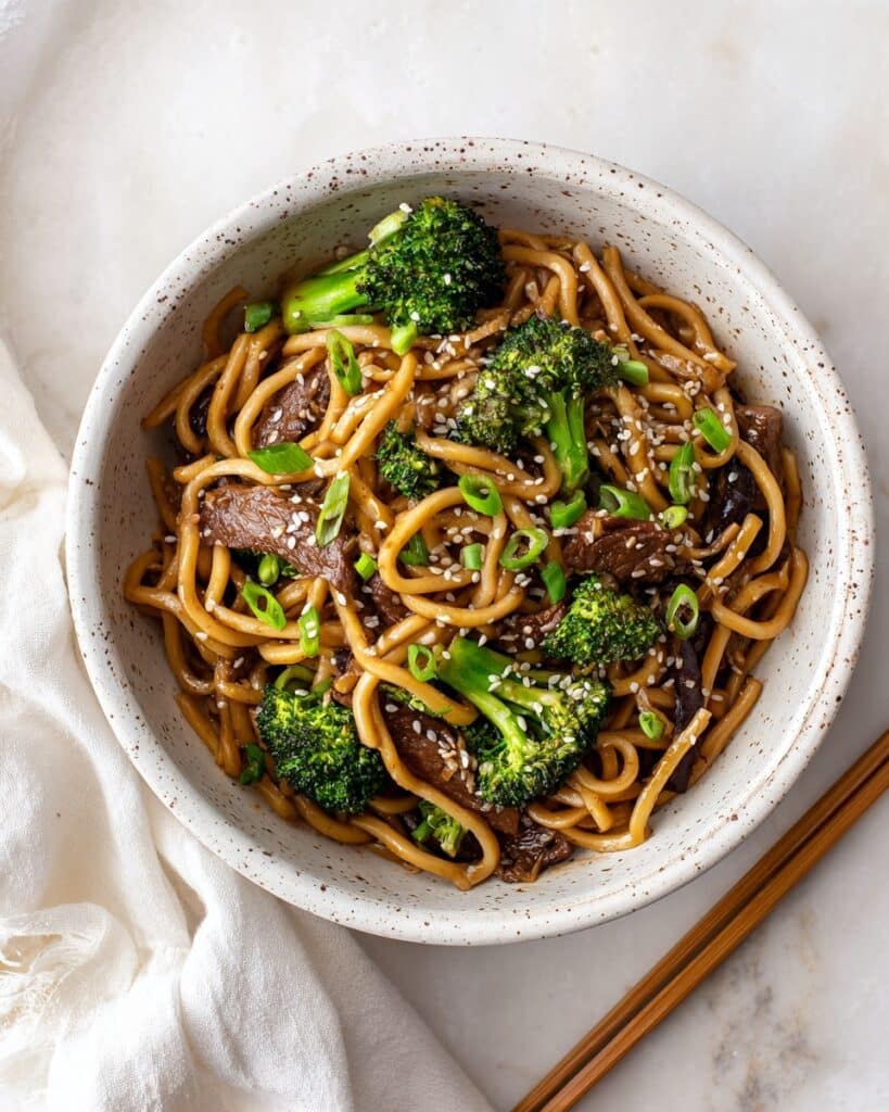Gluten Free Beef Lo Mein Recipe