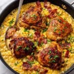 Garlic Butter Creamed Corn Chicken Recipe