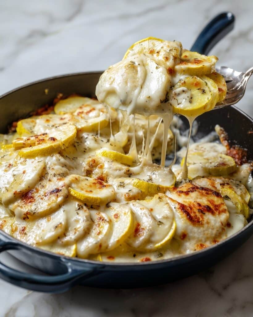 French Onion Zucchini Bake Recipe