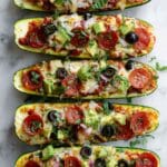 Pizza Zucchini Boats Recipe
