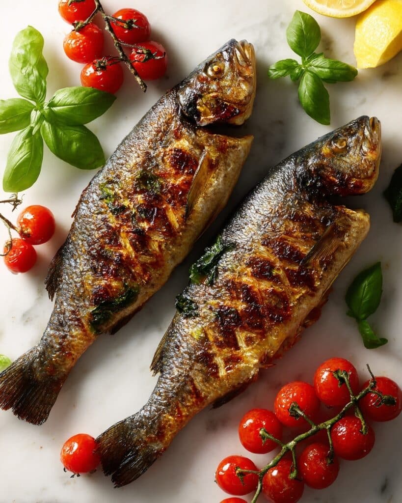Grilled Lemon-Garlic Tilapia Recipe