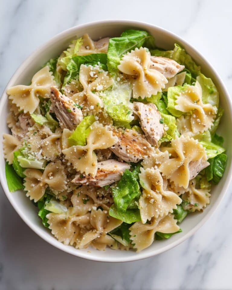Chicken Caesar Pasta Salad Recipe
