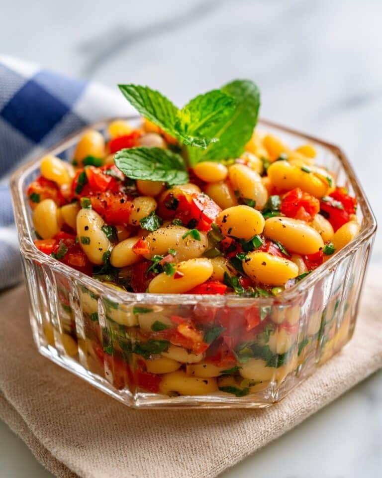 Lupini Bean Antipasto Salad Recipe