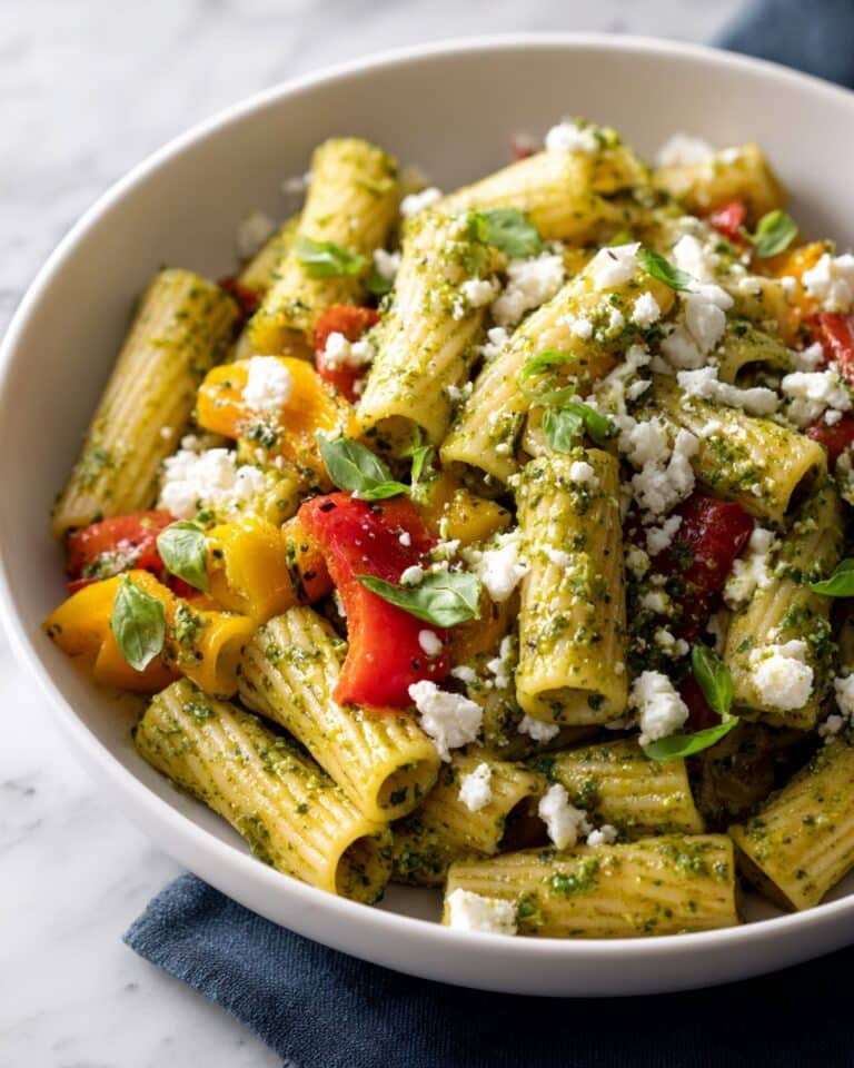 Vegetable Pesto Pasta Recipe