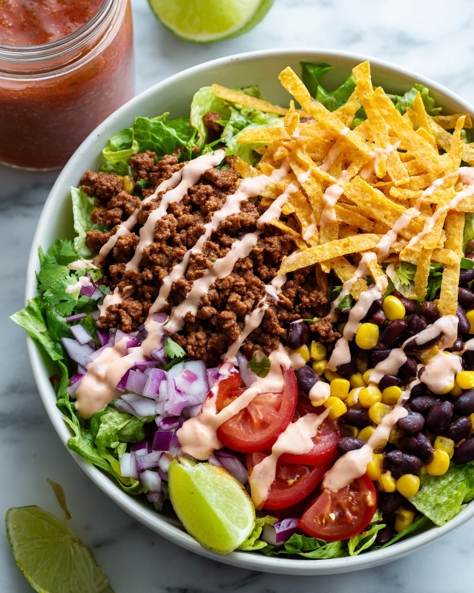 Meatless Taco Salad Recipe