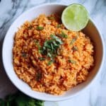 Flavorful Mexican Brown Rice Salad & Dressing Recipe