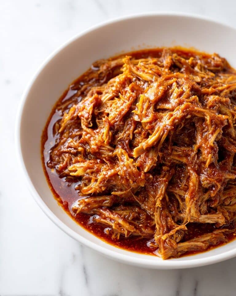 Delicious Pulled Chicken with Smoky BBQ Flavor Recipe