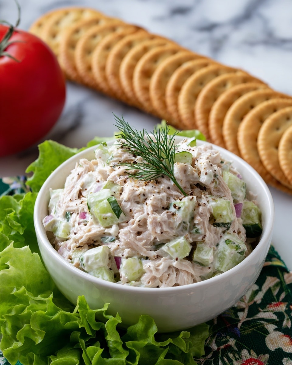 Delicious Cucumber Tuna Salad Recipe