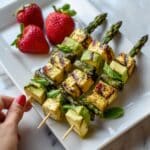 Halloumi & Strawberry Skewers: A Delicious Summer Appetizer Recipe