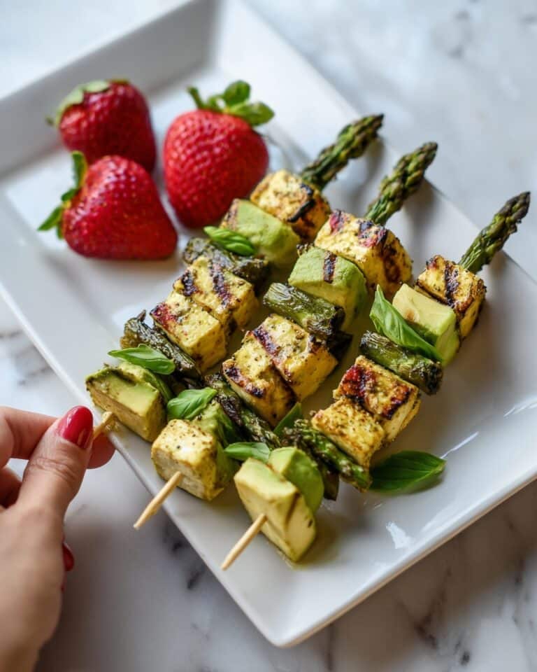 Halloumi & Strawberry Skewers: A Delicious Summer Appetizer Recipe