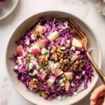 Red Cabbage Salad with Apples and Walnuts Recipe