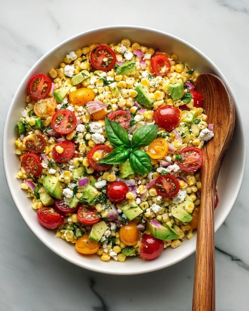 Summer Barley Salad with Sweet Corn and Tomatoes Recipe