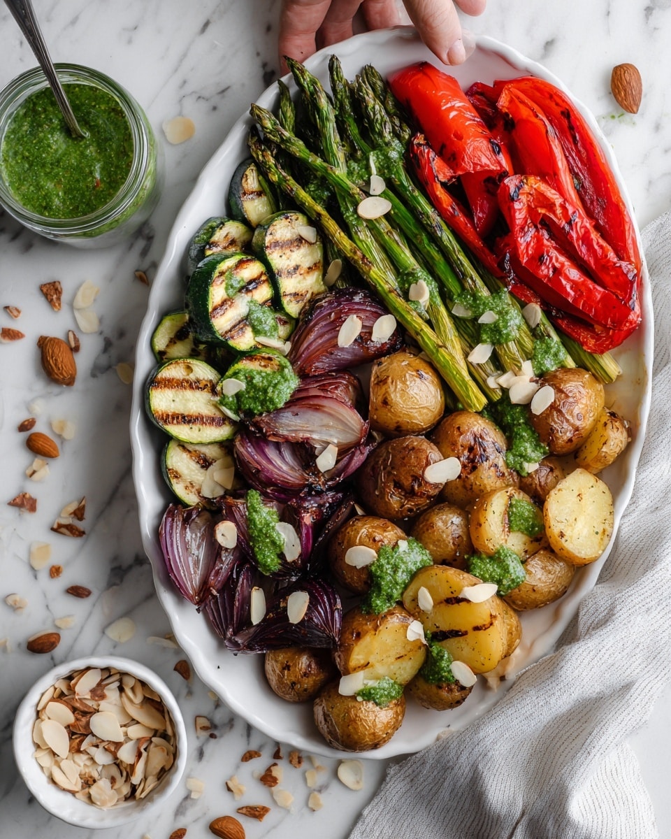 Herb Marinated BBQ Vegetables Recipe
