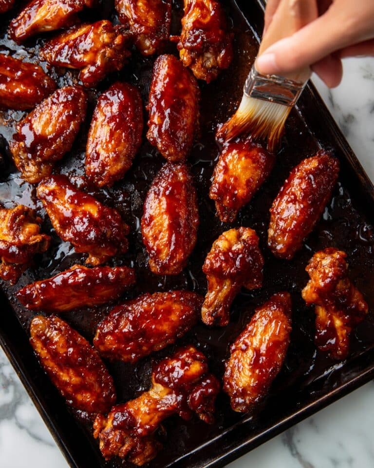 Sweet and Smoky BBQ Chicken Wings with Honey Glaze Recipe