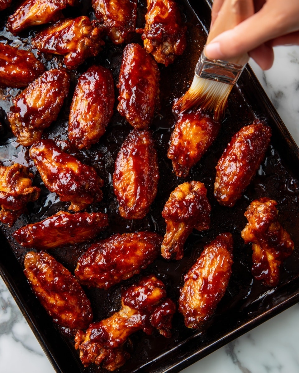 Sweet and Smoky BBQ Chicken Wings with Honey Glaze Recipe
