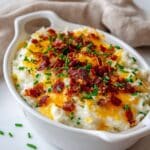 Loaded Keto Cauliflower Mashed Potatoes Recipe