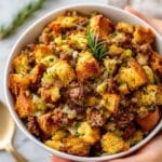Keto Stuffing with Sausage and Herbs Recipe
