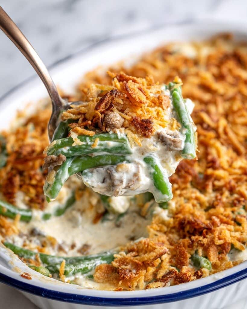 Low Carb Green Bean Casserole Recipe