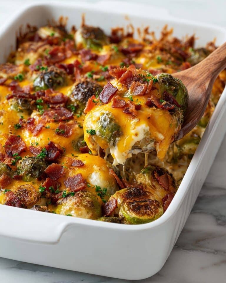 Keto Brussels Sprouts Casserole Recipe