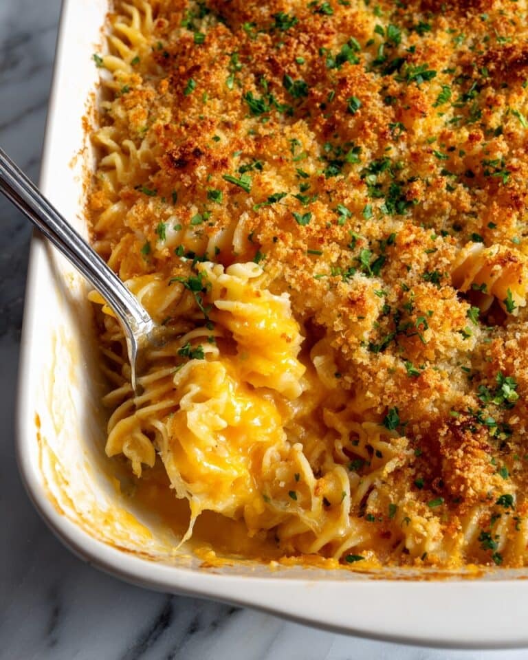 Baked Cauliflower Mac and Cheese Recipe