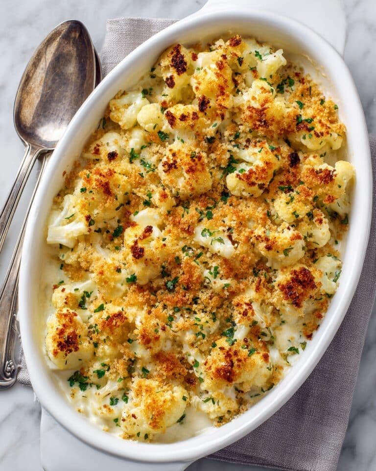 Baked Cauliflower Casserole Recipe