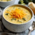 Creamy Broccoli Cheese Soup Recipe
