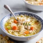 Keto Chicken Noodle Soup Recipe