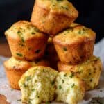 Cheesy Cauliflower Muffins Recipe