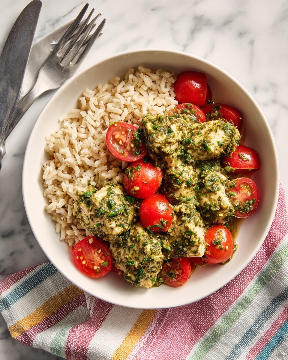 Crockpot Pesto Chicken Recipe