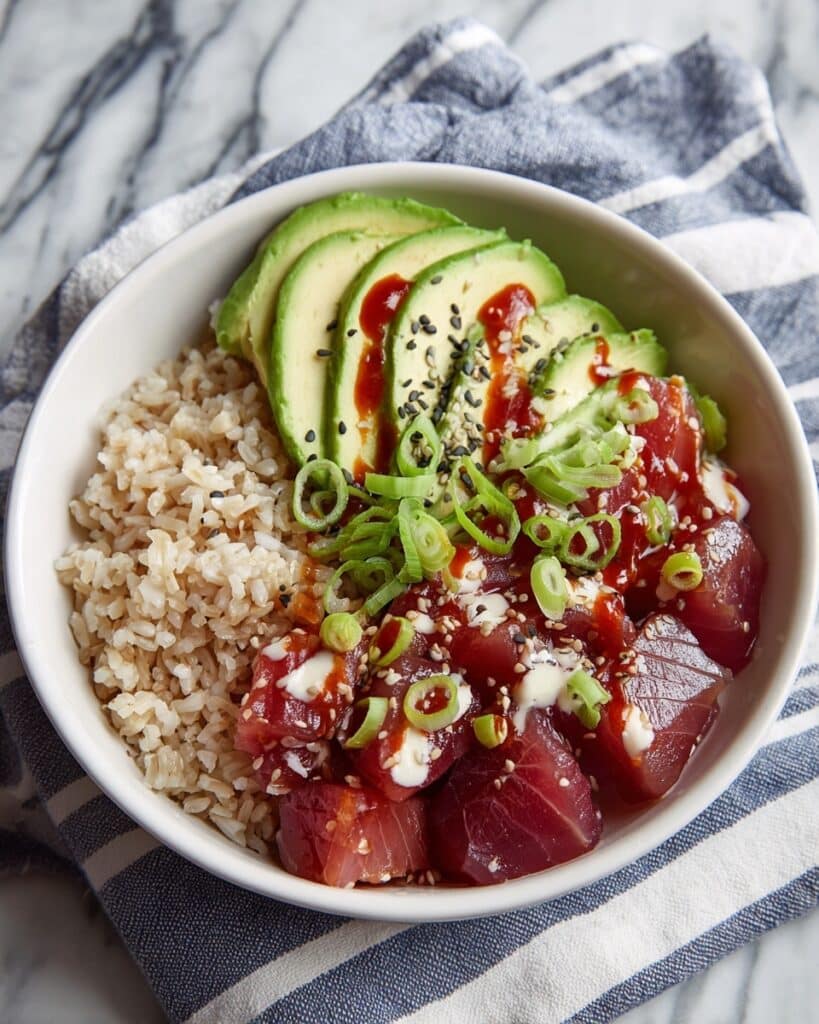 The Best Healthy Tuna Poke Bowl Recipe