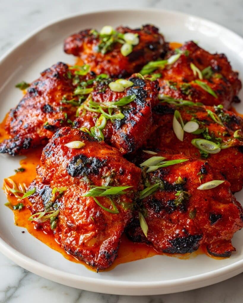 Grilled BBQ Chicken Thighs Filipino Style Recipe