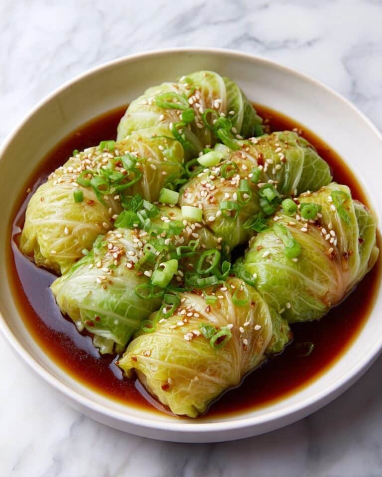 Asian Cabbage Rolls Recipe