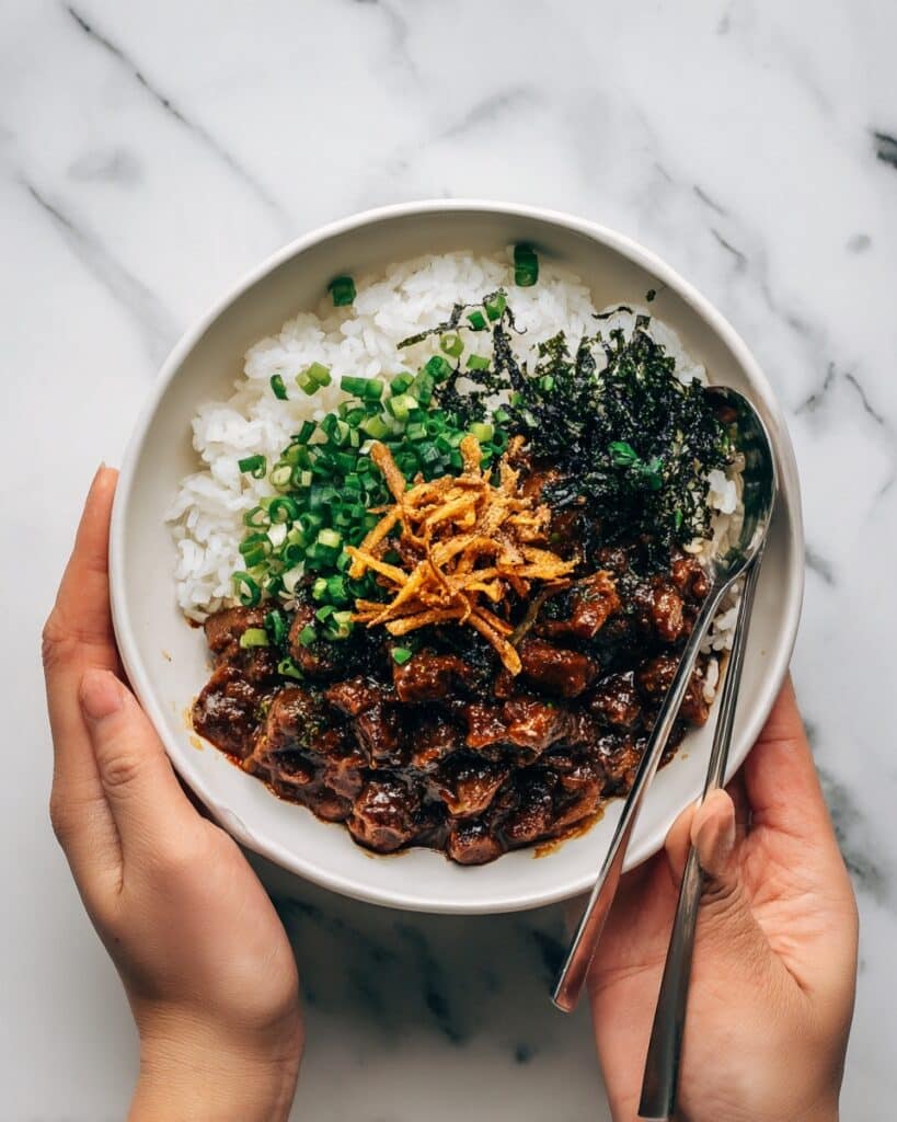 Easy Asian Chicken Rice Bowl Recipe
