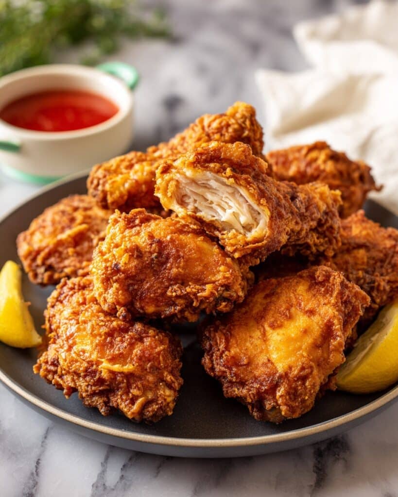 Easy Air Fryer Shake and Bake Chicken Recipe