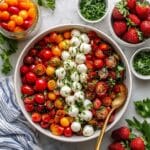 Strawberry Tomato Balsamic Salad Recipe