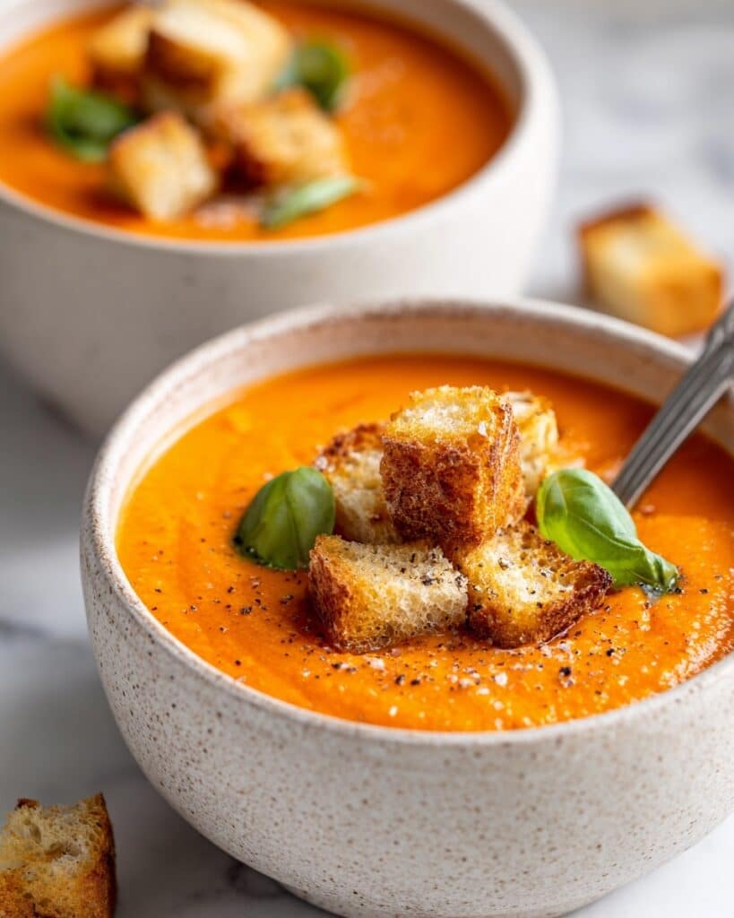 Easy Tomato Gazpacho Soup Recipe
