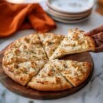 Garlic Chicken White Pizza Recipe