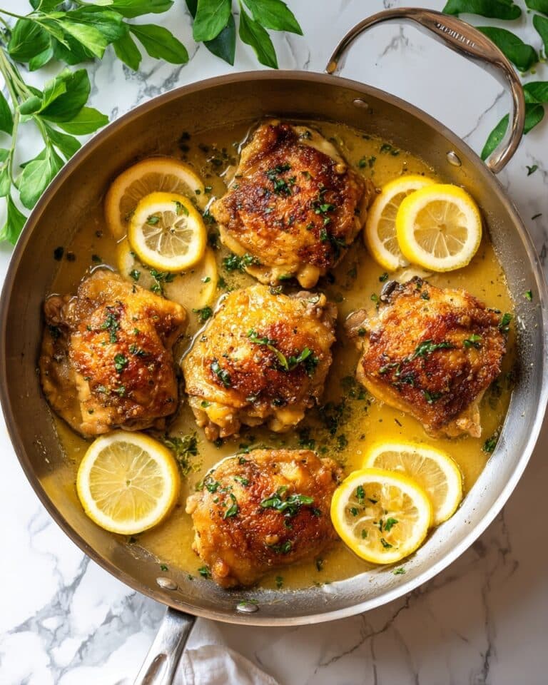Crispy Lemon Chicken Thighs Recipe