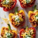 Taco Stuffed Peppers Recipe