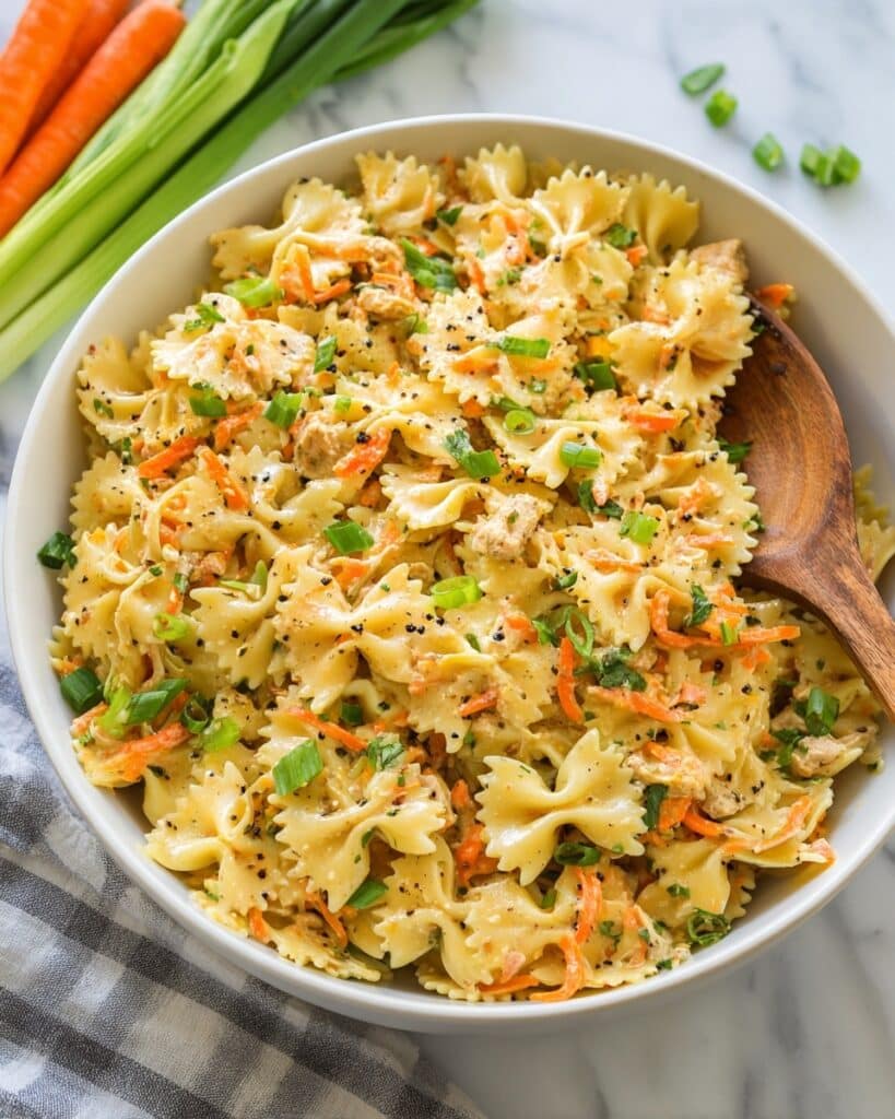 Buffalo Chicken Pasta Salad Recipe