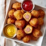 Easy Homemade Mini Corn Dogs Recipe