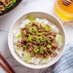 Korean Beef with Toasted Sesame Rice Recipe