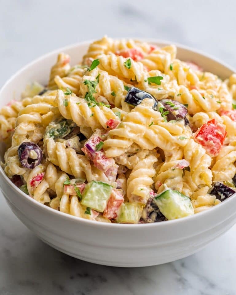 Creamy High-Protein Pasta Salad Recipe in 20 Minutes Recipe