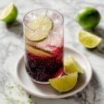 Sparkling Tart Cherry Juice Mocktail Recipe
