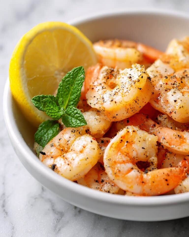 Easy Blackstone Shrimp with Lemon Butter Recipe