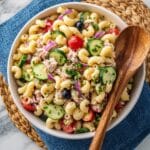 No Mayo Tuna Pasta Salad (High-Protein & Healthy) Recipe