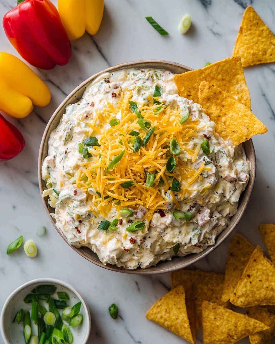 High-Protein Pool Dip with Ranch & Rotel Recipe