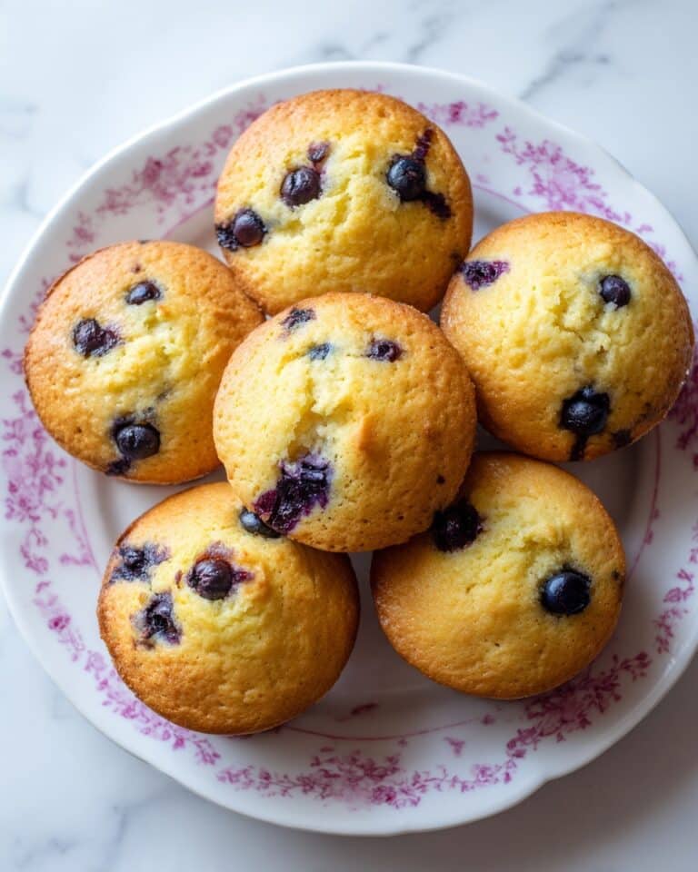 Healthy Blueberry Lemon Protein Muffins Recipe